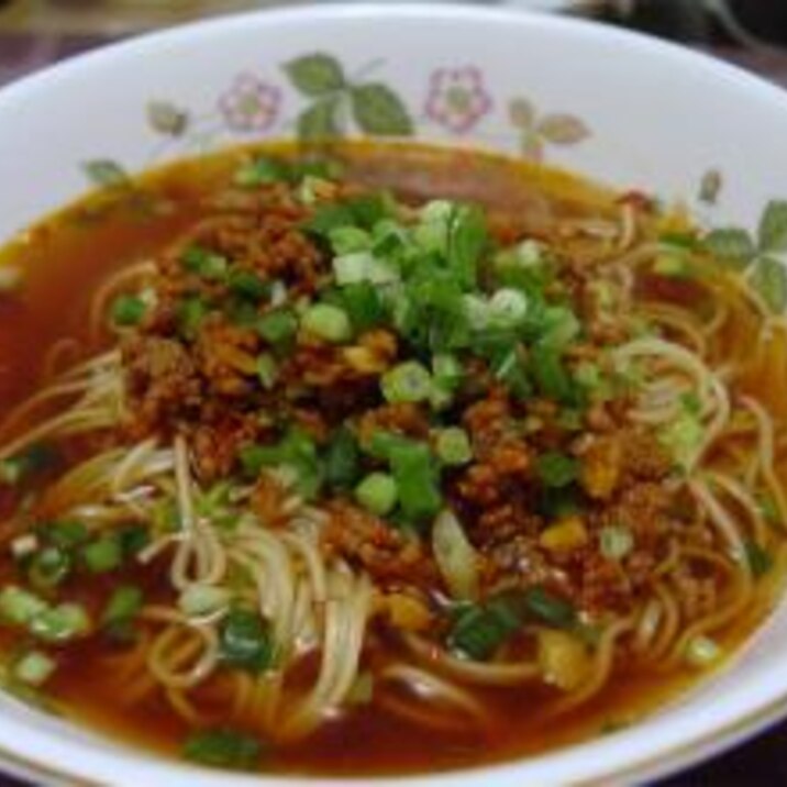 四川風醤油ラーメン